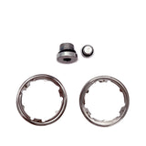 TruckTok 2007-2010 Cummins ISX CM871 EGR Plug Kit Stage 2 Plates and Plugs Aluminum TruckTok
