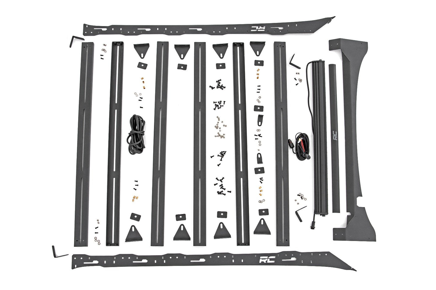 Roof Rack | FR 40 Inch Single Row BLK LED | Ford F-150 2WD/4WD (2015-2018)