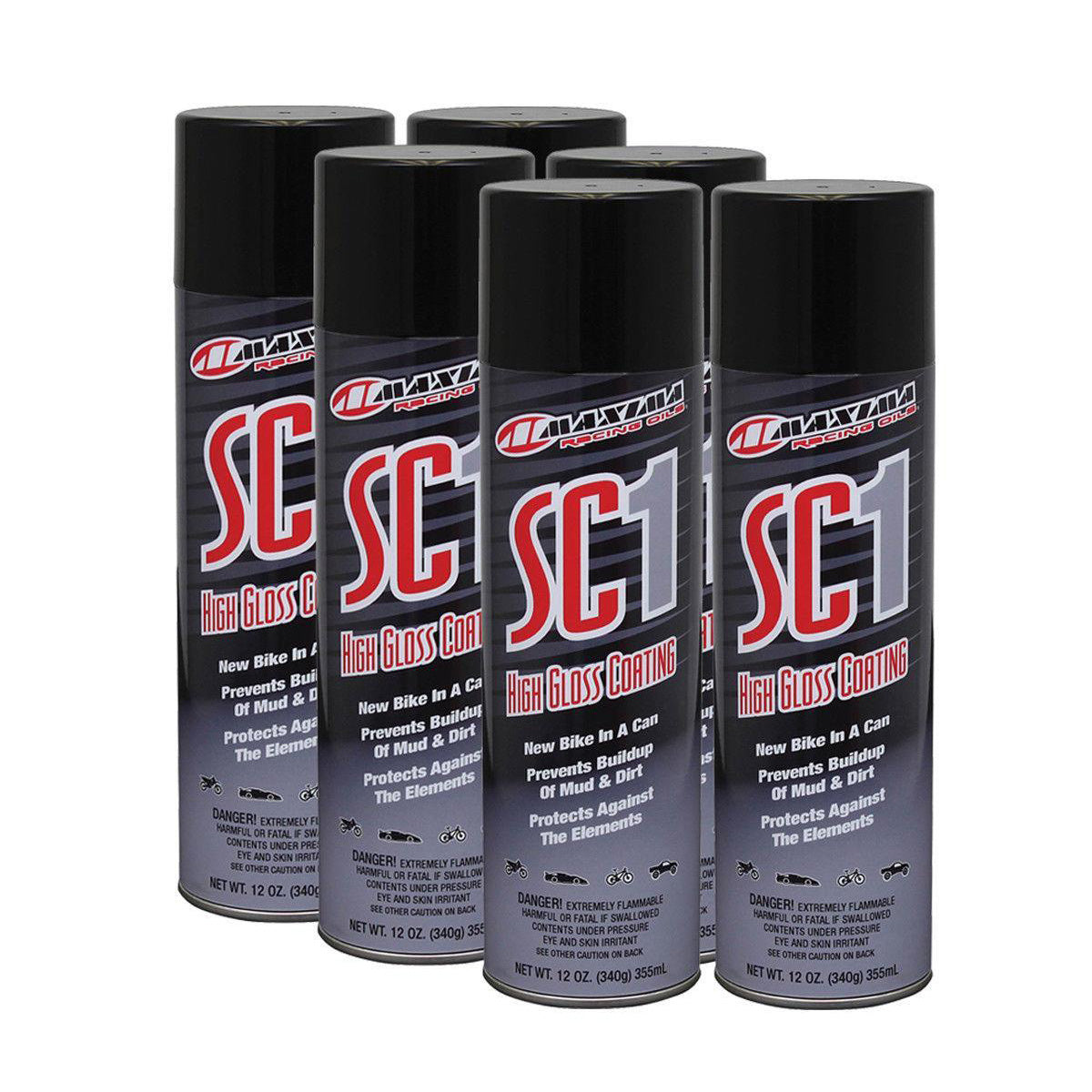 Maxima Racing Oils SC1 High Gloss Clear Coat 12oz. Spray