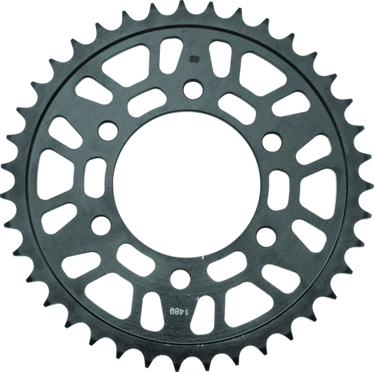 BikeMaster Kawasaki Rear Steel Sprocket 525 39T - Black