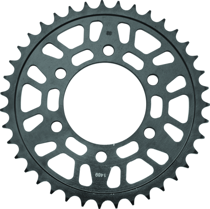 BikeMaster Kawasaki Rear Steel Sprocket 525 39T - Black