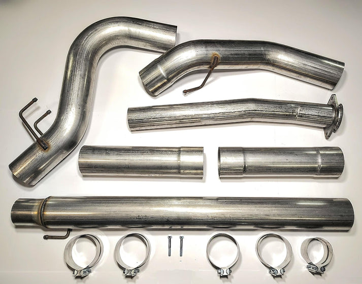 2011-2024 Powerstroke 6.7L DieselR Downpipe Back Exhaust Single (155-01400)