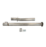 2011-2024 Powerstoke DieselR 4" Cat & DPF Race Pipe No Muffler (155-02400)