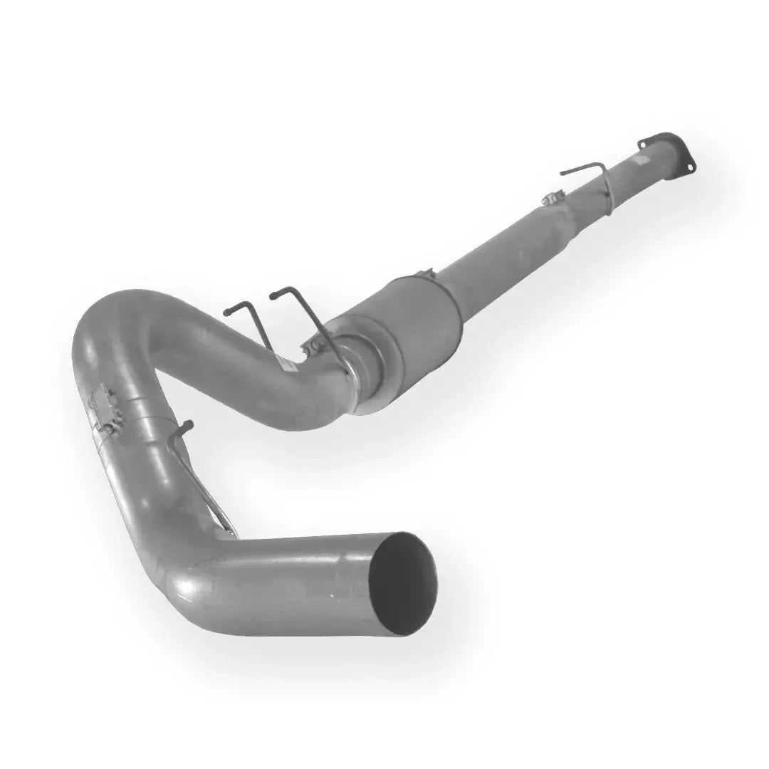 Dieselr Aluminized Downpipe Back Exhaust Single | Ford 6.4L F250/F350 Powerstroke (2008-2010)