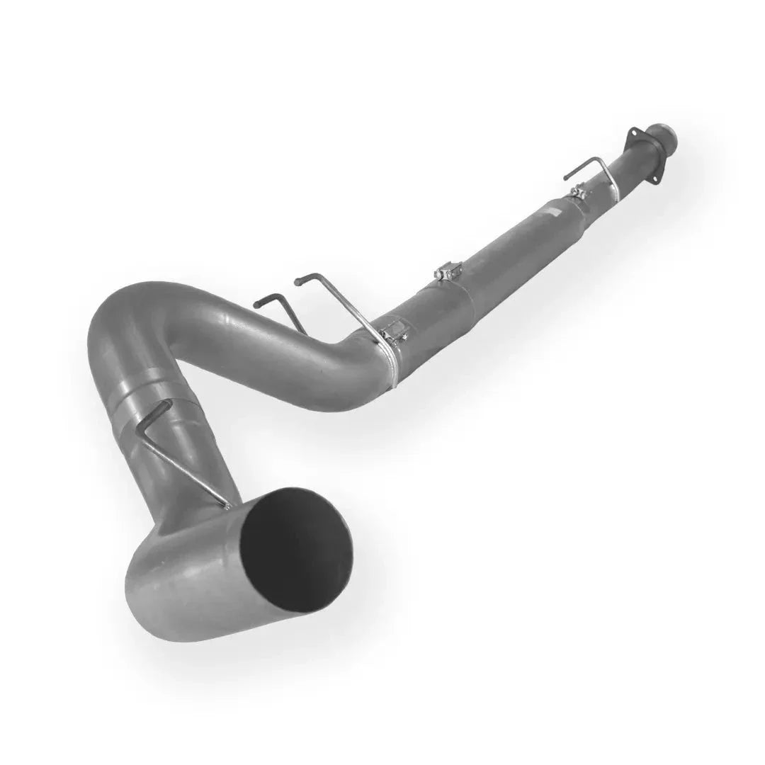 Dieselr Aluminized Downpipe Back Exhaust Single | Ford 6.4L F250/F350 Powerstroke (2008-2010)