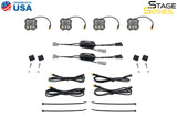 Kit d'éclairage de caisse à LED Diode Dynamics Stage Series pour Toyota Tacoma - Blanc diffus
