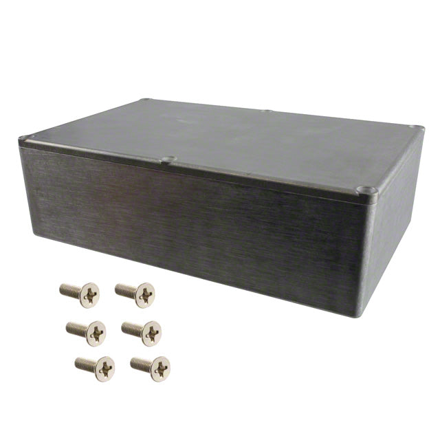 Project Box Plastic Black 5.8" X 3.4" x 2.1" TekShack