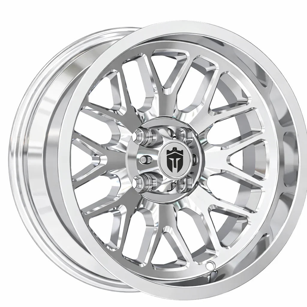 Empire 15" Crown C4 Chrome Wheel with X Comp Golf A/T Tire Package