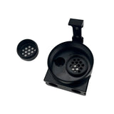 TruckTok Oil Catch Reservoir Breather Can Tank with Filter Cylinder Aluminum Universal TruckTok