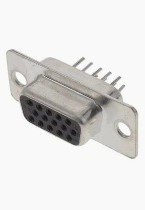 15 Position Female D-Sub Connector High-Density, 276-1502 TekShack