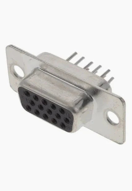 15 Position Female D-Sub Connector High-Density, 276-1502 TekShack