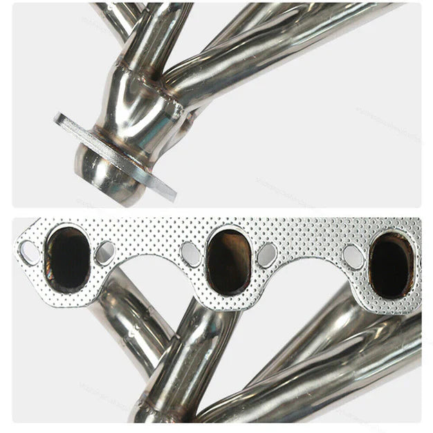 TruckTok 1987-1996 Ford 5.8L F150 F250 Bronco Short Header Manifold & EGR Block Off delete Kit