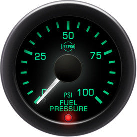 Isspro 2 1/16" 0-4000PSI HPOP Pressure Gauge with Built-in Warning Light Isspro