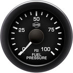 Isspro 2 1/16" 0-100PSI Fuel Pressure Gauge with Built-in Warning Light Isspro