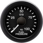 Isspro 2 1/16" 0-100PSI Fuel Pressure Gauge with Built-in Warning Light Isspro