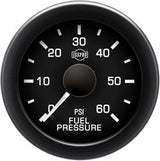 Isspro 2 1/16" 0-60PSI Fuel Pressure Gauge with Built-in Warning Light Isspro