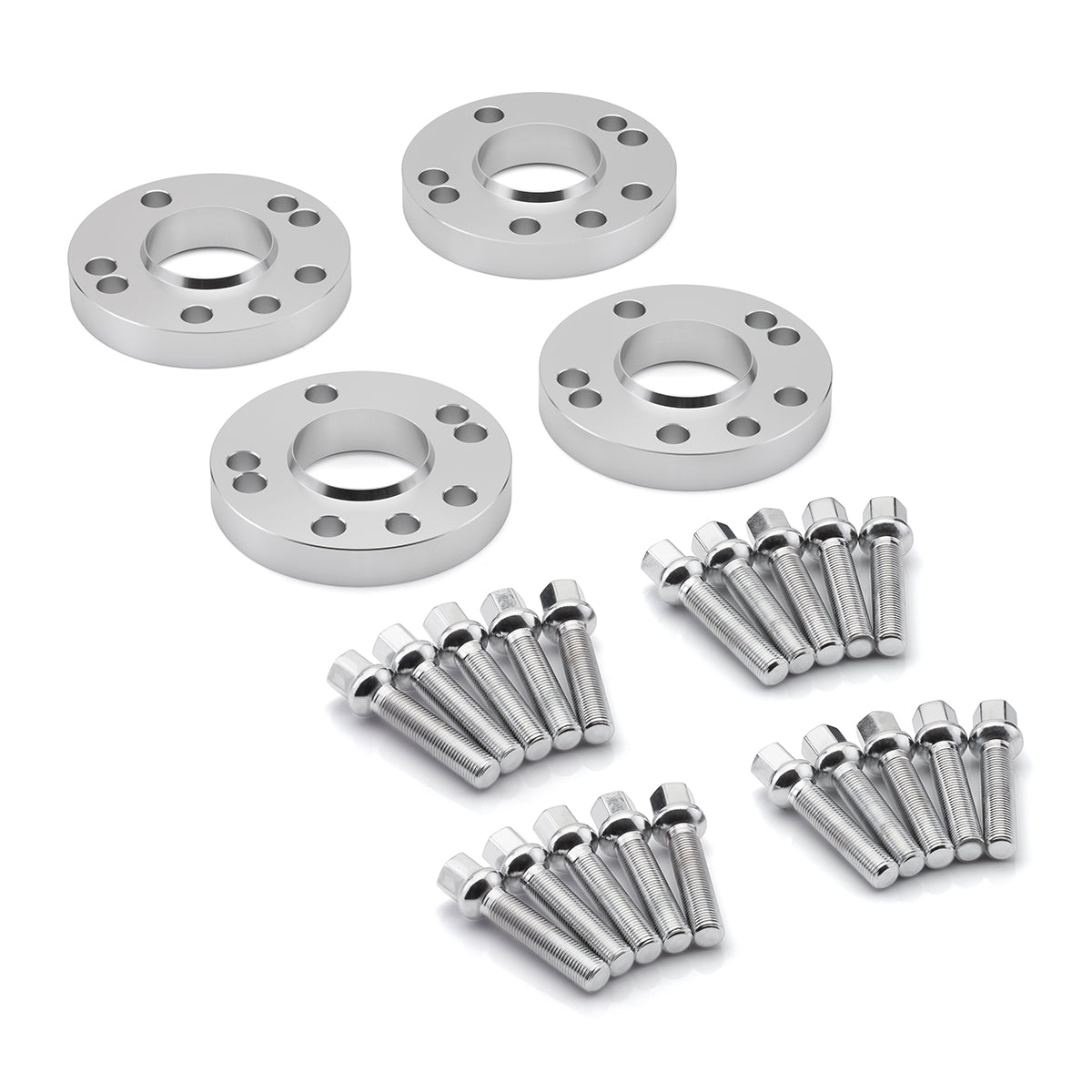 1981-1998 Volkswagen Jetta 4x100 5x100 57.1 Hubcentric Wheel Spacers Extended Lug Nuts - Set of 4
