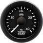 Isspro EV2 2 1/16" 0-40 psi Boost Gauge with Built-in Warning Light Isspro