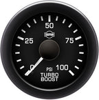 Isspro EV2 2 1/16" 0-100 psi Boost Gauge with Built-in Warning Light Isspro