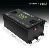 Eco Battery 70V 165Ah LiFePO4 Gen3 Battery