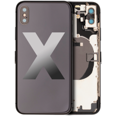 Back Housing W/ Small Components Pre-Installed - iPhone X TekShack