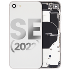Back Housing W/ Small Components Pre-Installed - iPhone SE (2022) TekShack