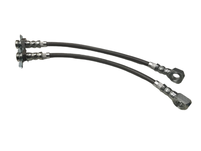 72-93 Dodge Dana 60 Stainless Steel Braided Brake Hoses Far From Stock