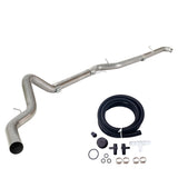 TruckTok 2007.5-2010 6.6L Duramax LMM 4"/5"  Dp-back DPF pipe & EGR delete kit TruckTok