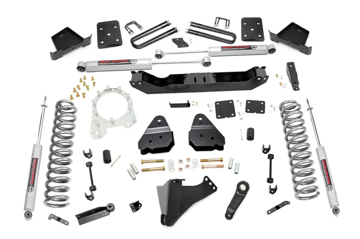 Rough Country 6 Inch Lift Kit Ford F-250/F-350 Super Duty 4WD 2017-2022 50420-config