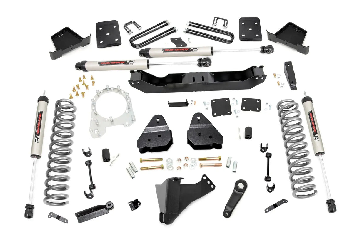 Rough Country 6 Inch Lift Kit Ford F-250/F-350 Super Duty 4WD 2017-2022 50420-config