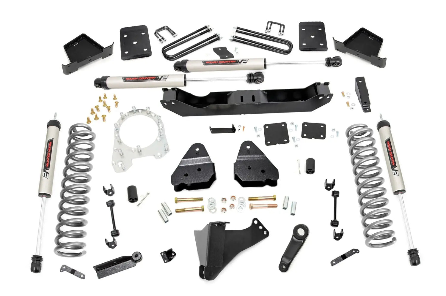 Rough Country 6 Inch Lift Kit Ford F-250/F-350 Super Duty 4WD 2017-2022 50420-config