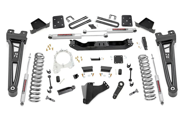 Rough Country 6 Inch Radius Arm Lift Kit Ford F-250/F-350 Super Duty 4WD 2017-2022 55630-config