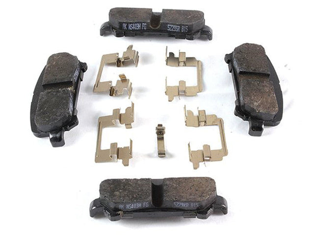 OEM AC Delco Rear Brake Pads, LWN 2.8L, 2016 GM