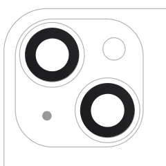 Back Camera Len - iPhone 14 Plus| iPhone 15| iPhone 15 Plus| iPhone 14 Mobile Sentrix