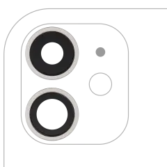 Back Camera Lens With Bracket  & Bezel - iPhone 11 Mobile Sentrix