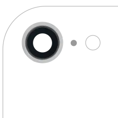 Back Camera Lens With Bracket & Bezel - iPhone 8| iPhone SE (2020)| iPhone SE (2022) Mobile Sentrix