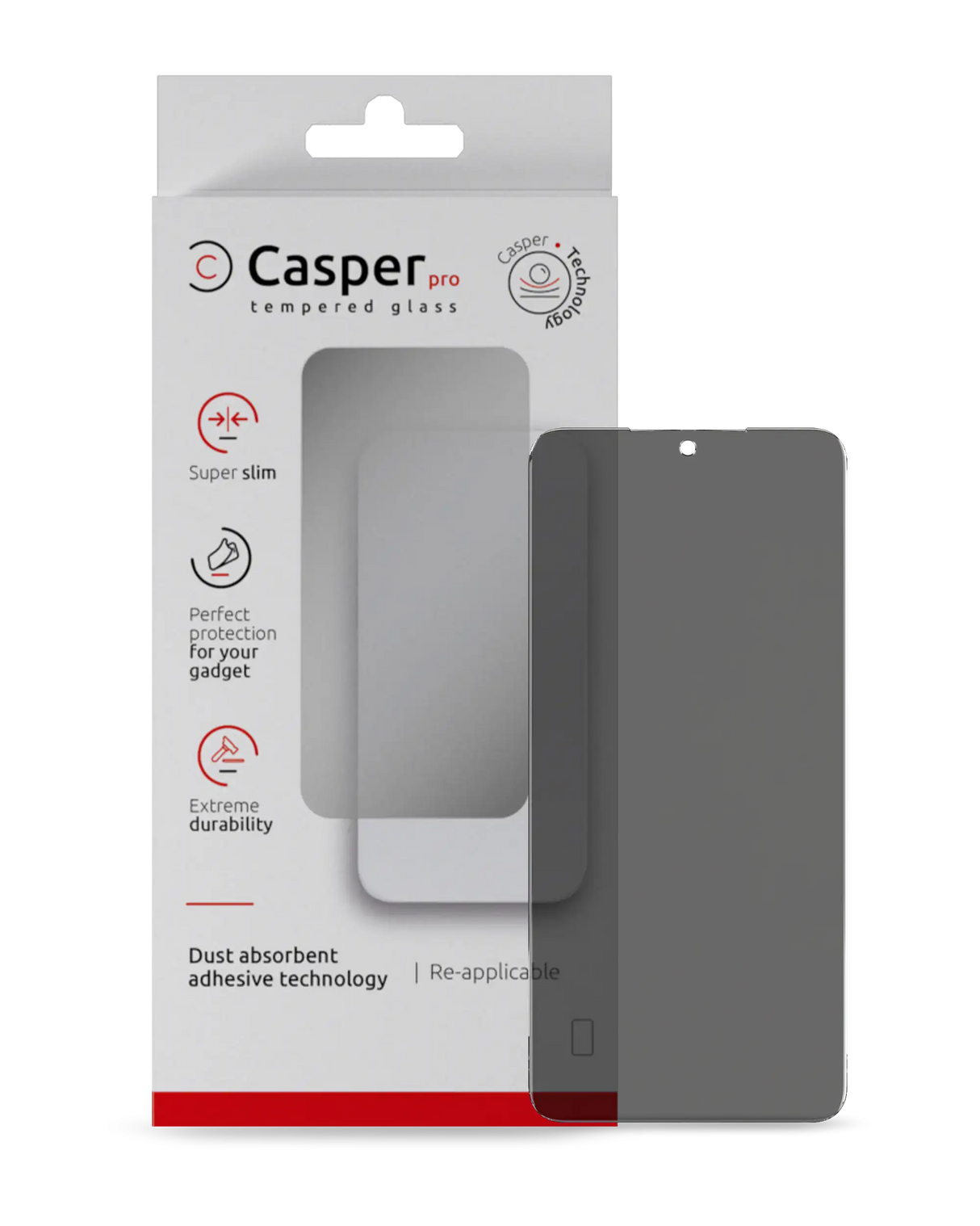 Casper Pro Tempered Glass Compatible For Samsung Galaxy S24 / S25 TekShack