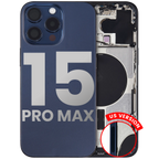 Back Housing W/ Small Pre-Installed - iPhone 15 Pro Max TekShack