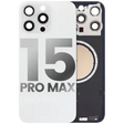 Back Glass With Steel Plate With MagSafe Magnet Pre-Installed - iPhone 15 Pro Max Mobile Sentrix