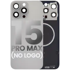 Back Glass With Steel Plate With MagSafe Magnet Pre-Installed - iPhone 15 Pro Max Mobile Sentrix