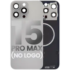 Back Glass With Steel Plate With MagSafe Magnet Pre-Installed - iPhone 15 Pro Max Mobile Sentrix