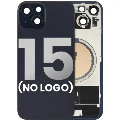 Back Glass With Steel Plate With MagSafe Magnet Pre-Installed - iPhone 15 Mobile Sentrix