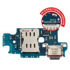 Charging Port Board With Sim Card Reader - Galaxy S24 Plus 5G Mobile Sentrix