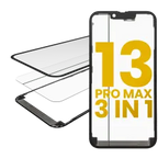 3 in 1  (Glass With OCA Pre-Installed + Frame) - iPhone 13 Pro Max Mobile Sentrix