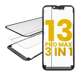 3 in 1  (Glass With OCA Pre-Installed + Frame) - iPhone 13 Pro Max Mobile Sentrix