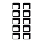 Proximity Sensor Cushion with Adhesive - iPhone X Mobile Sentrix