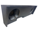 Dual 12" Down Fire Box for Chevy Silverado / GMC Sierra Crew Cab 19-25 Moon Car Stereo