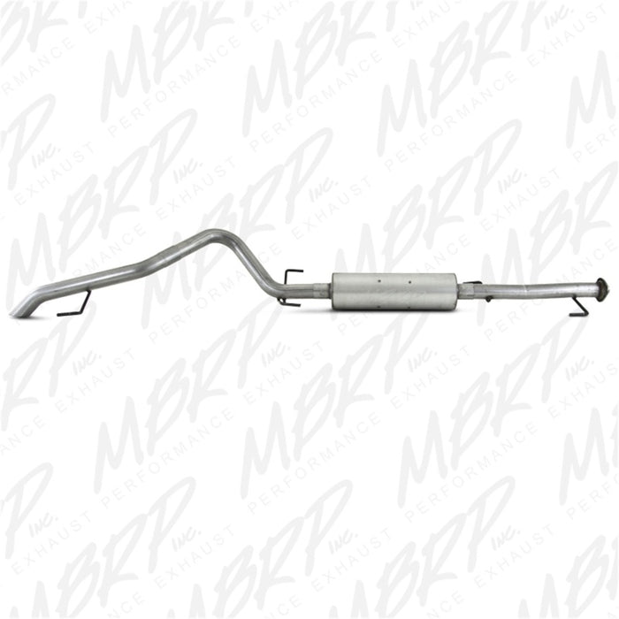 MBRP 2007-2009 Toyota FJ 4.0L V6 Cat Back Sortie arrière simple tout-terrain Arrière sans embout