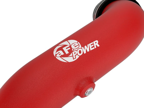 Tuyau de charge côté chaud de refroidisseur intermédiaire aFe BladeRunner 2 1/4 po 22-23 Ford Explorer V6-3.0L (tt) - Rouge