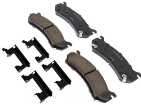 ACDelco 19428025  OE Rear Ceramic Brake Pads, Single Rear Wheels, 2001-2010 GM 6.6L Duramax LB7 LLY LBZ LMM GM